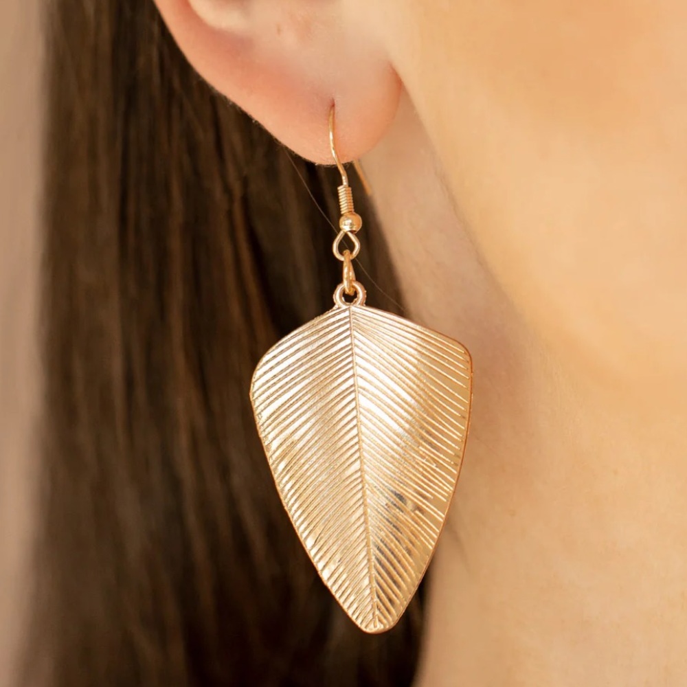 NWT Gold One Of The Flock Earrings(Last One)